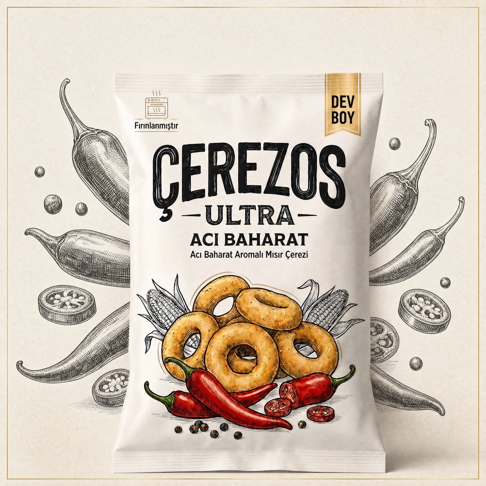 Ultra Acı Baharat — gravür